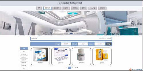 基于Java SSM框架的抗包蟲病藥物查詢與推薦系統設計與實現