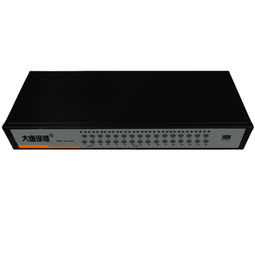 大唐保鏢HL-7032KVM切換器 門衛崗位的高效管理利器